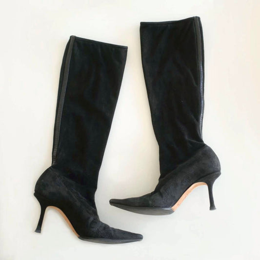 Jimmy Choo Suede Heeled Boots