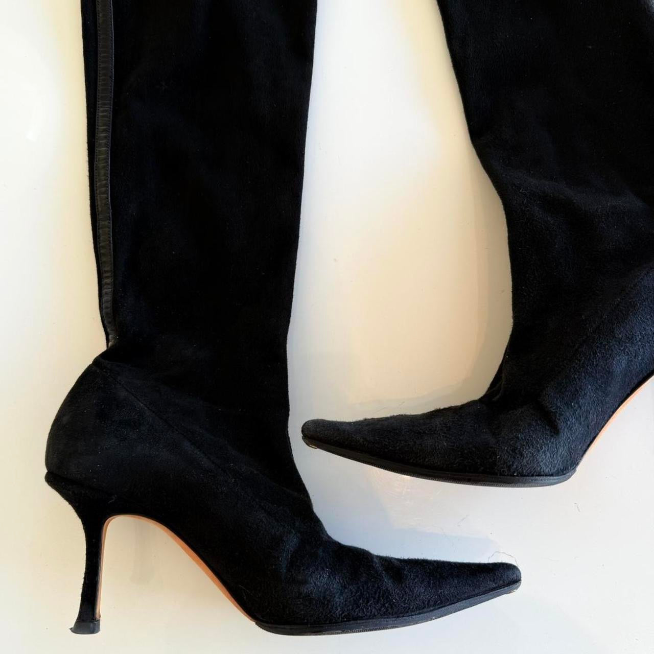 Jimmy Choo Suede Heeled Boots