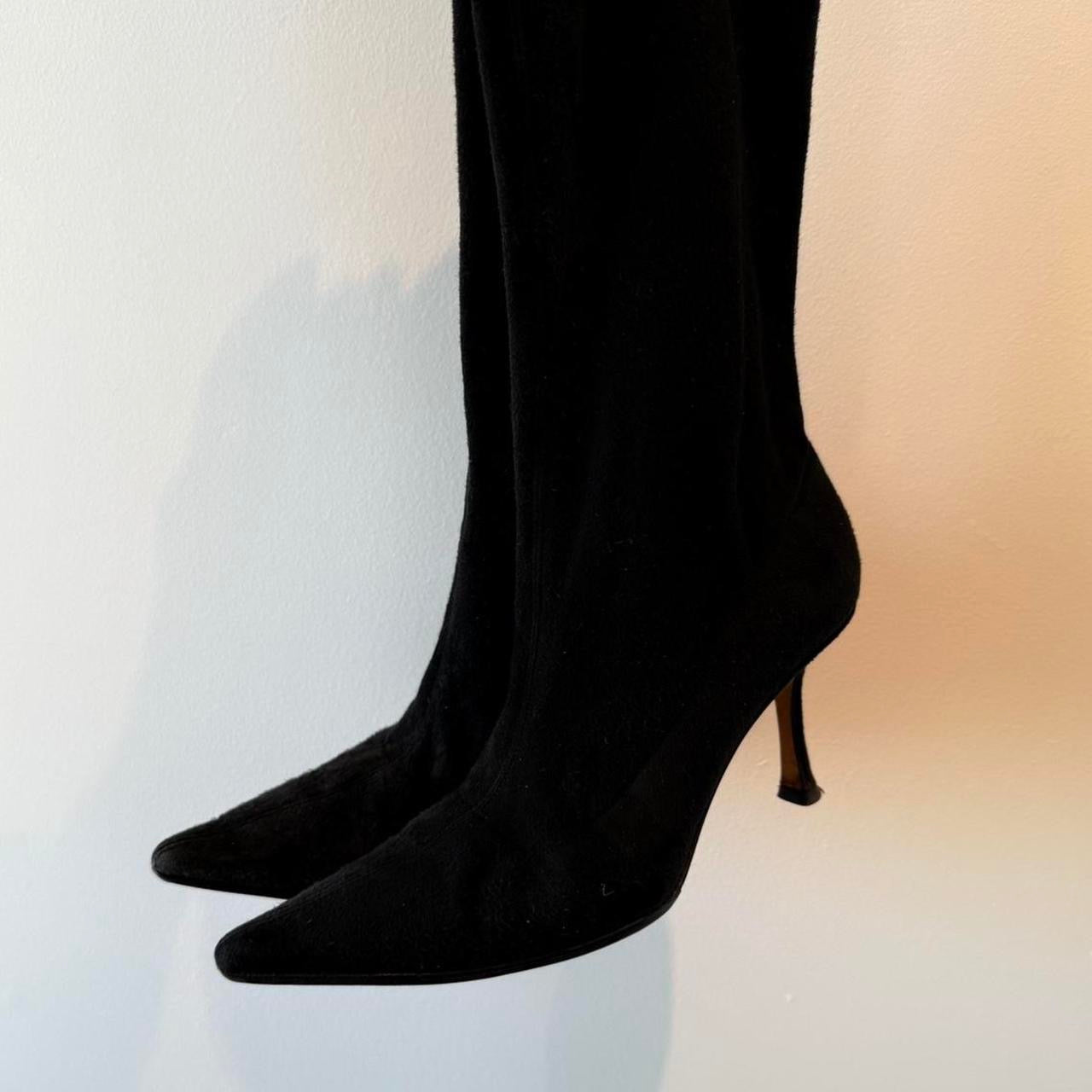 Jimmy Choo Suede Heeled Boots