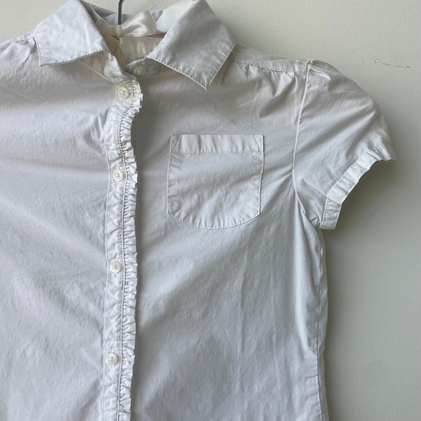 Gap Ruffle Button up