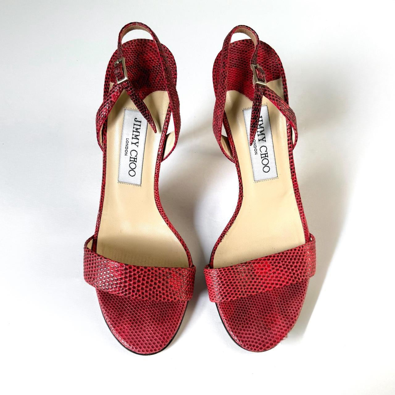 Vintage Jimmy Choo Sandal Heels (38)