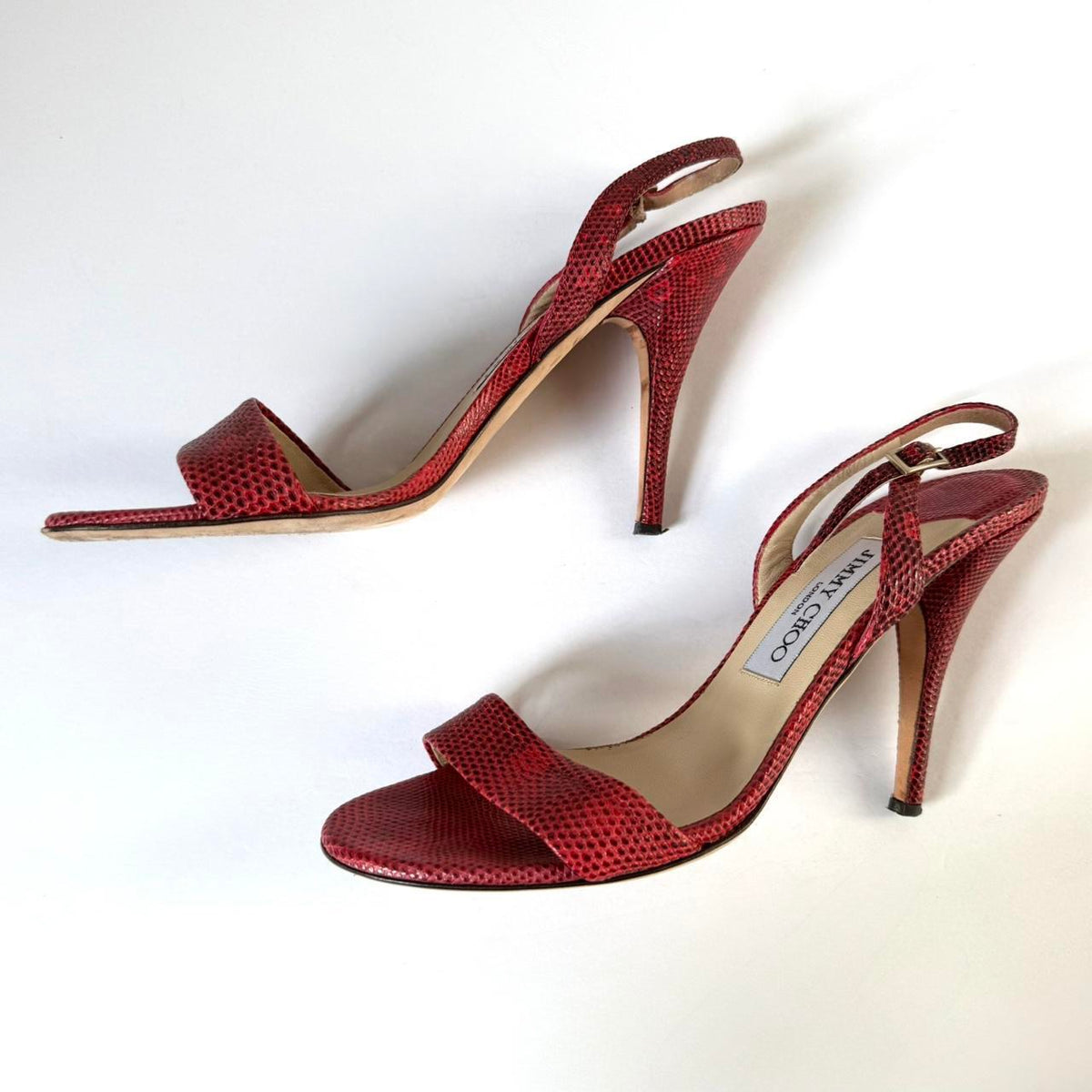 Vintage Jimmy Choo Sandal Heels (38)