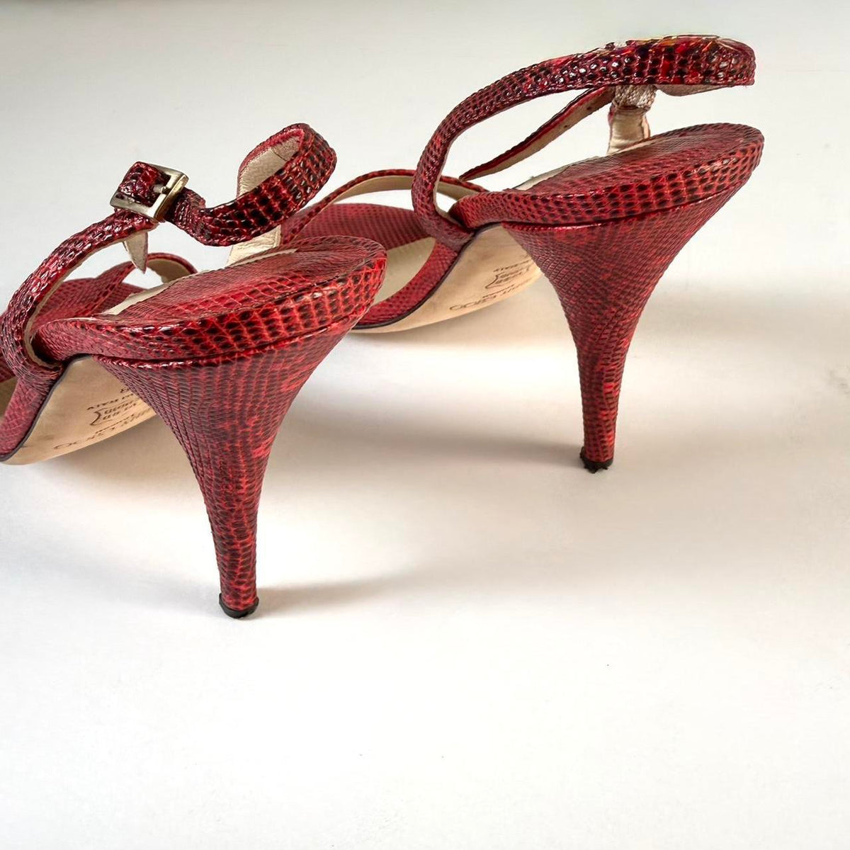 Vintage Jimmy Choo Sandal Heels (38)