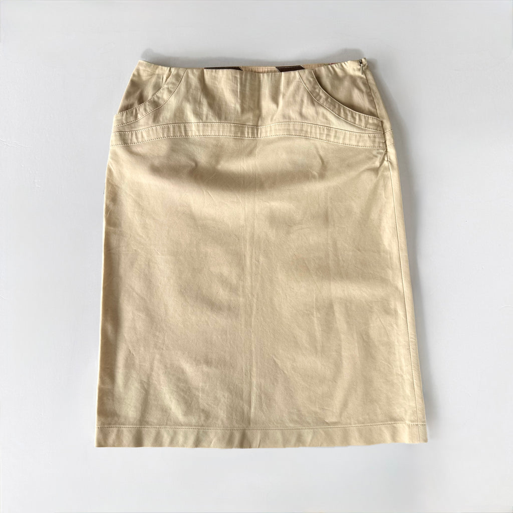 Vintage Pucci Khaki Skirt