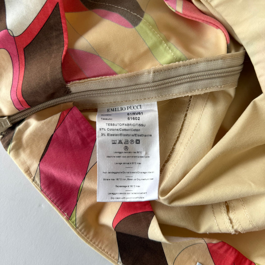 Vintage Pucci Khaki Skirt