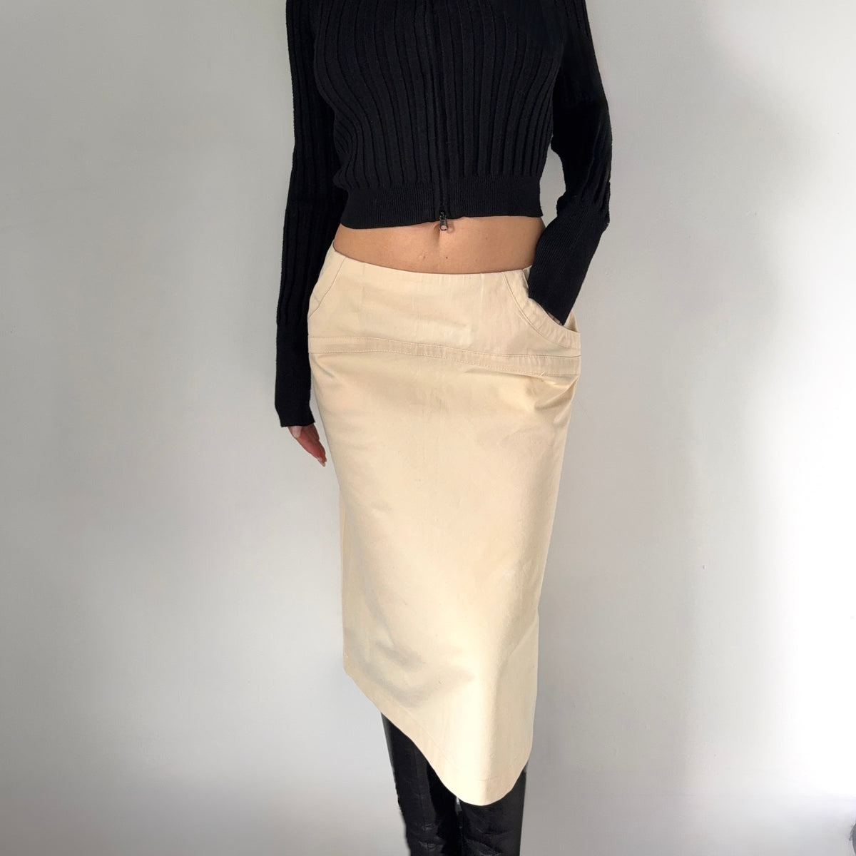 Vintage Pucci Khaki Skirt