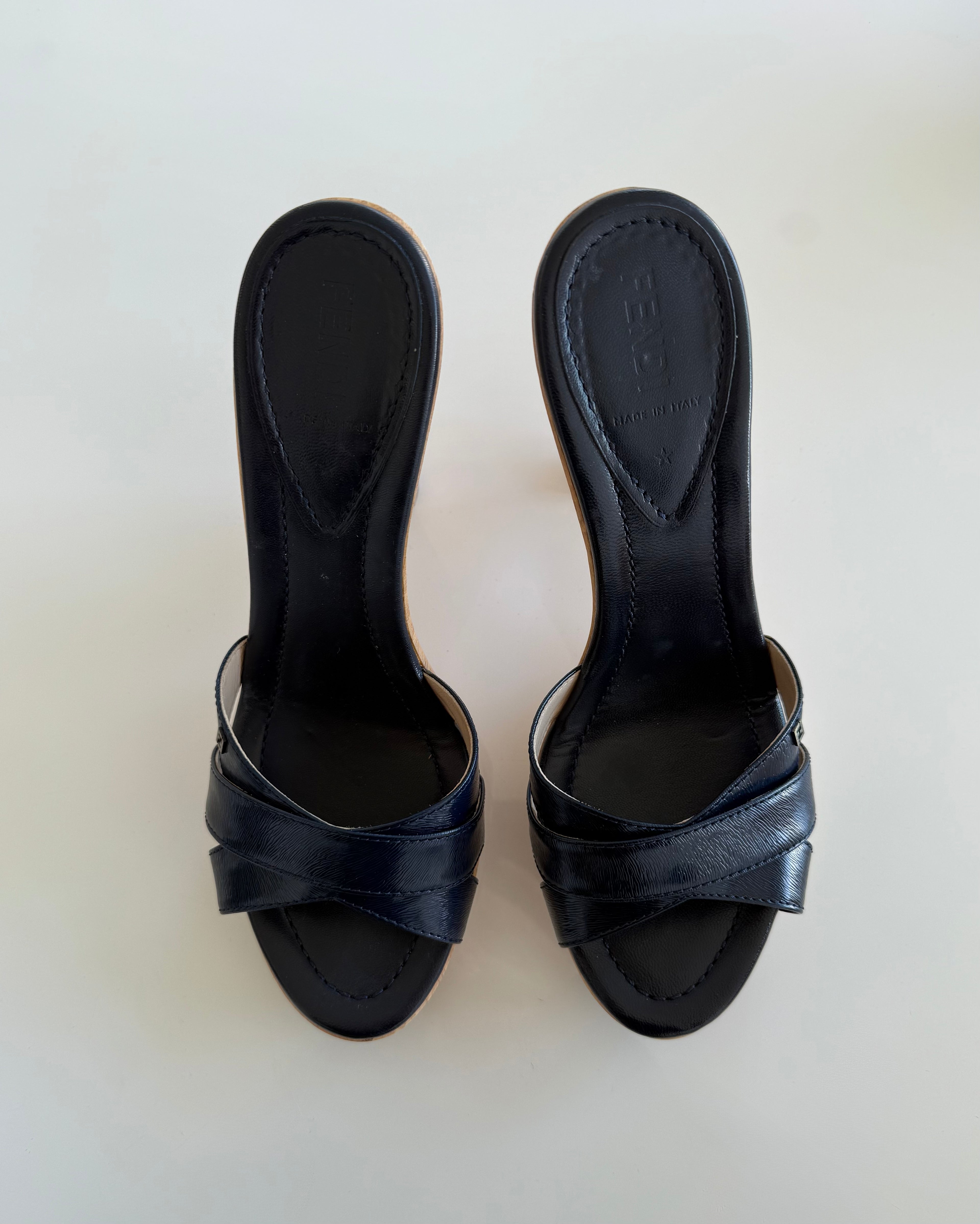 Vintage Fendi Sandal Heels