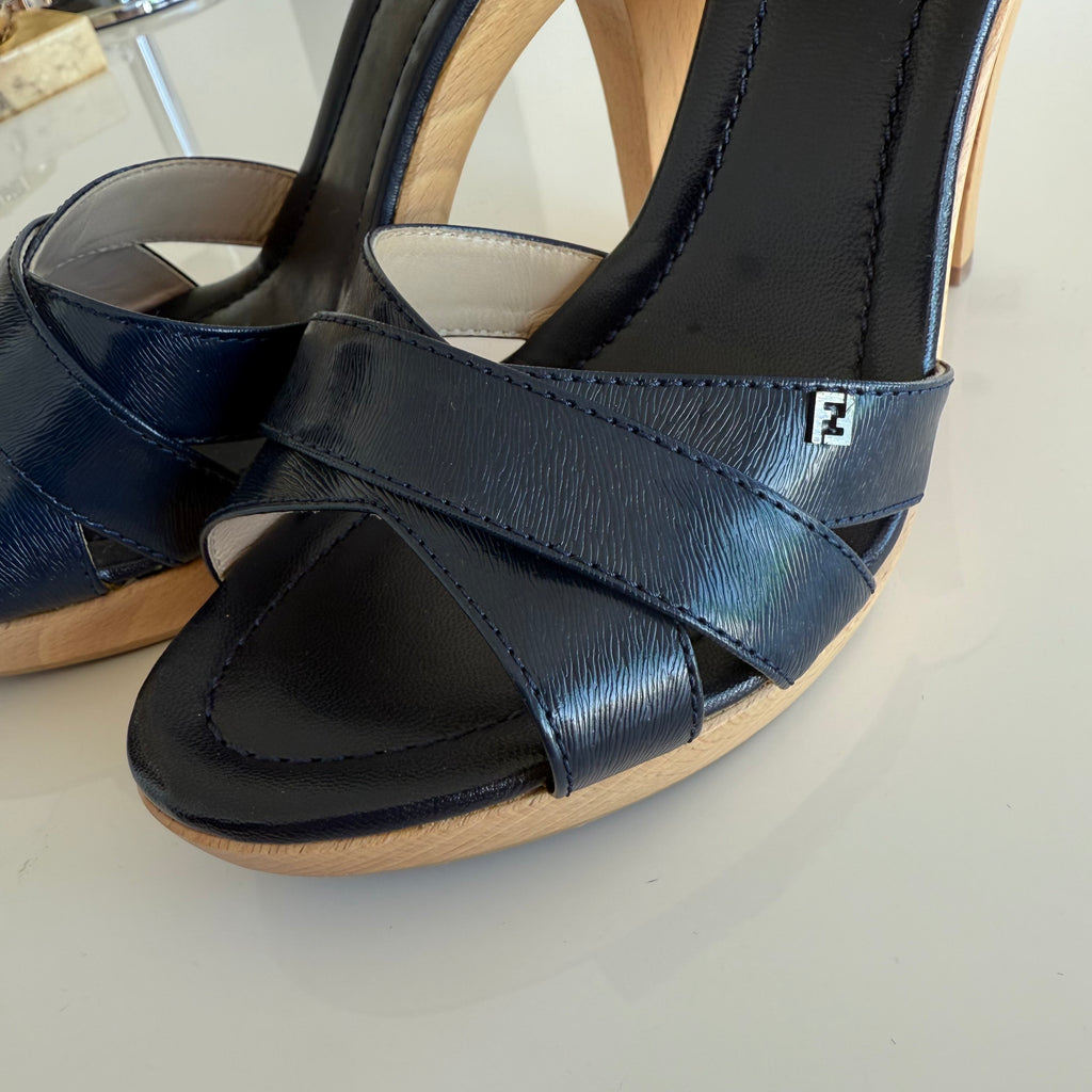 Vintage Fendi Sandal Heels