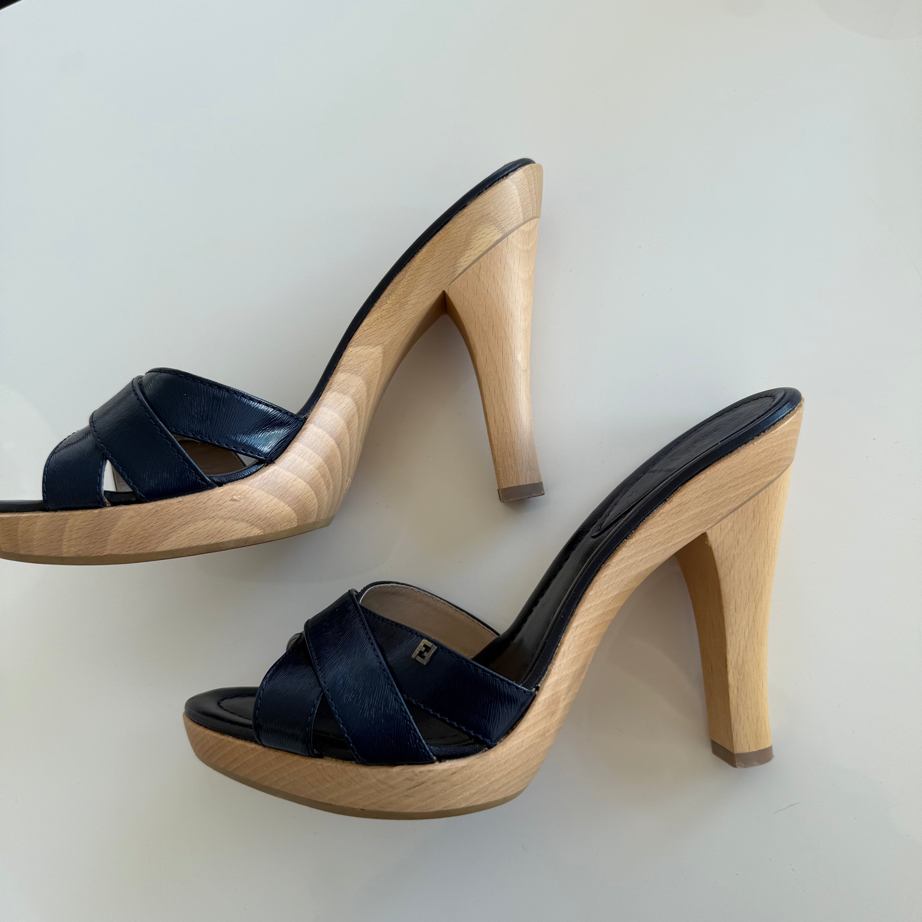 Vintage Fendi Sandal Heels