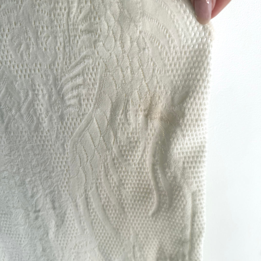 Roberto Cavalli Lace Knit Top