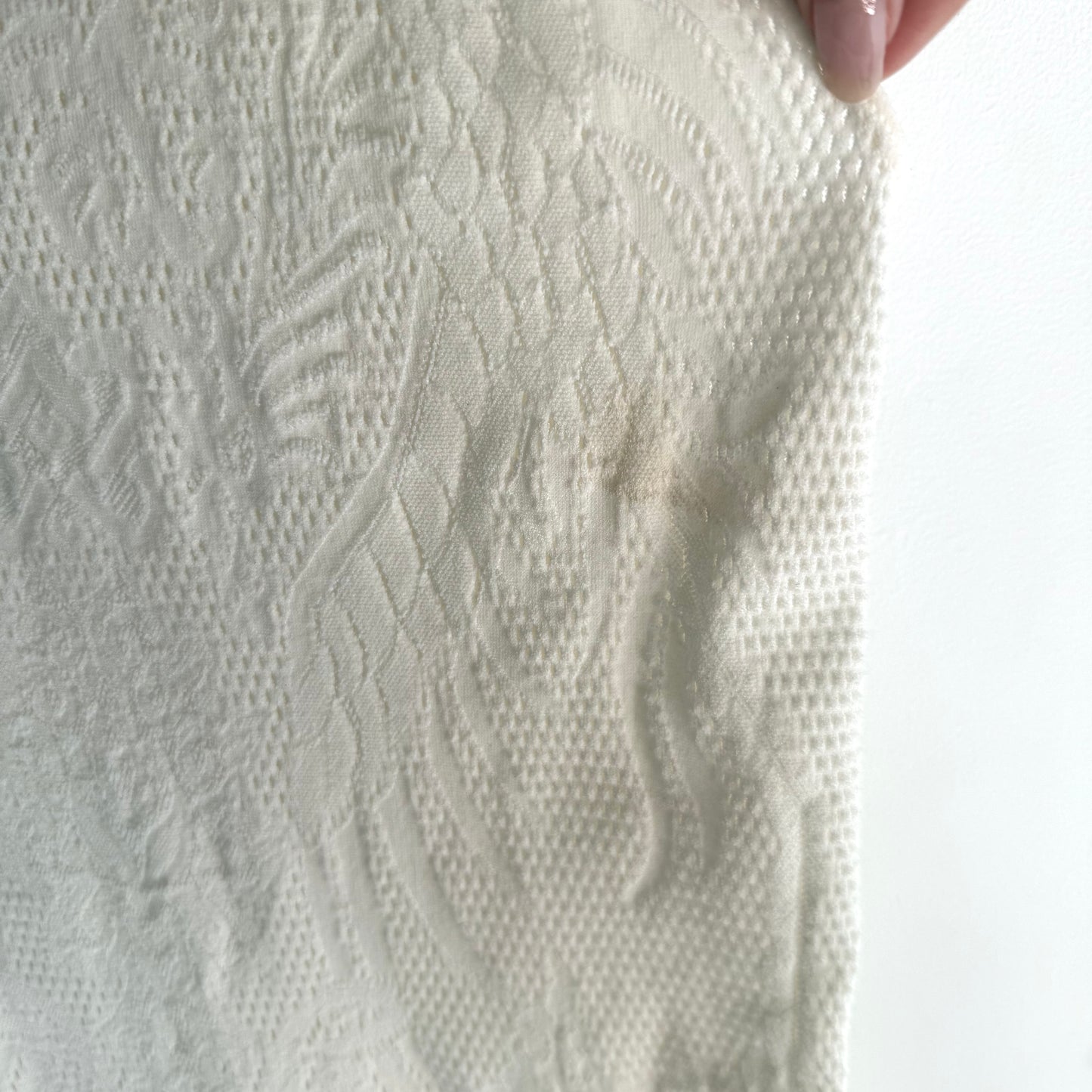 Roberto Cavalli Lace Knit Top
