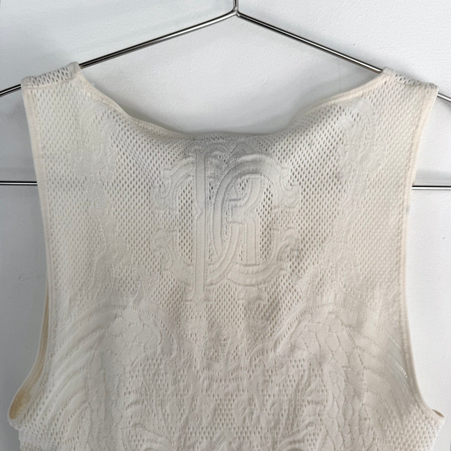 Roberto Cavalli Lace Knit Top
