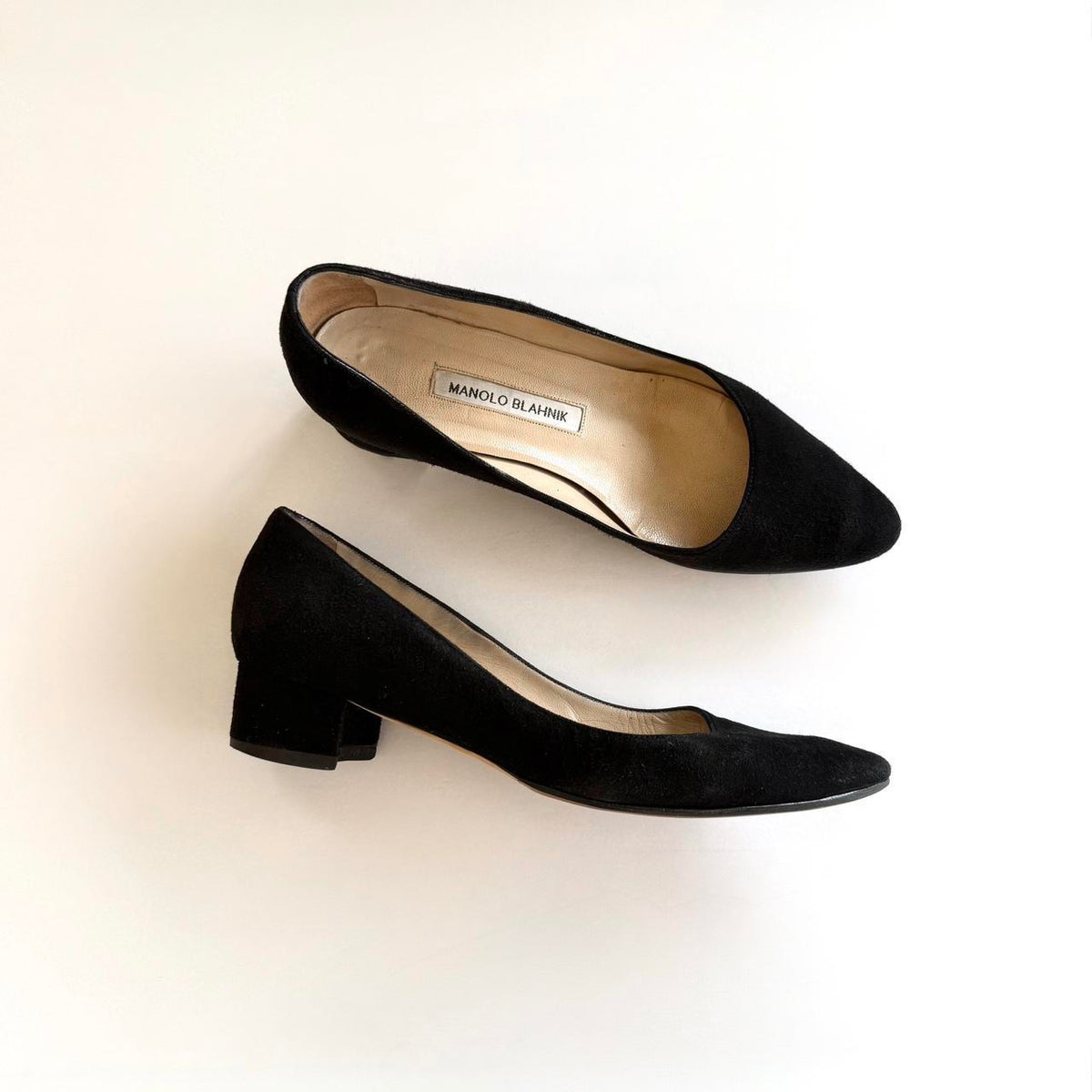 Vintage Manolo Blahnik Ballet Flat Pump (37)