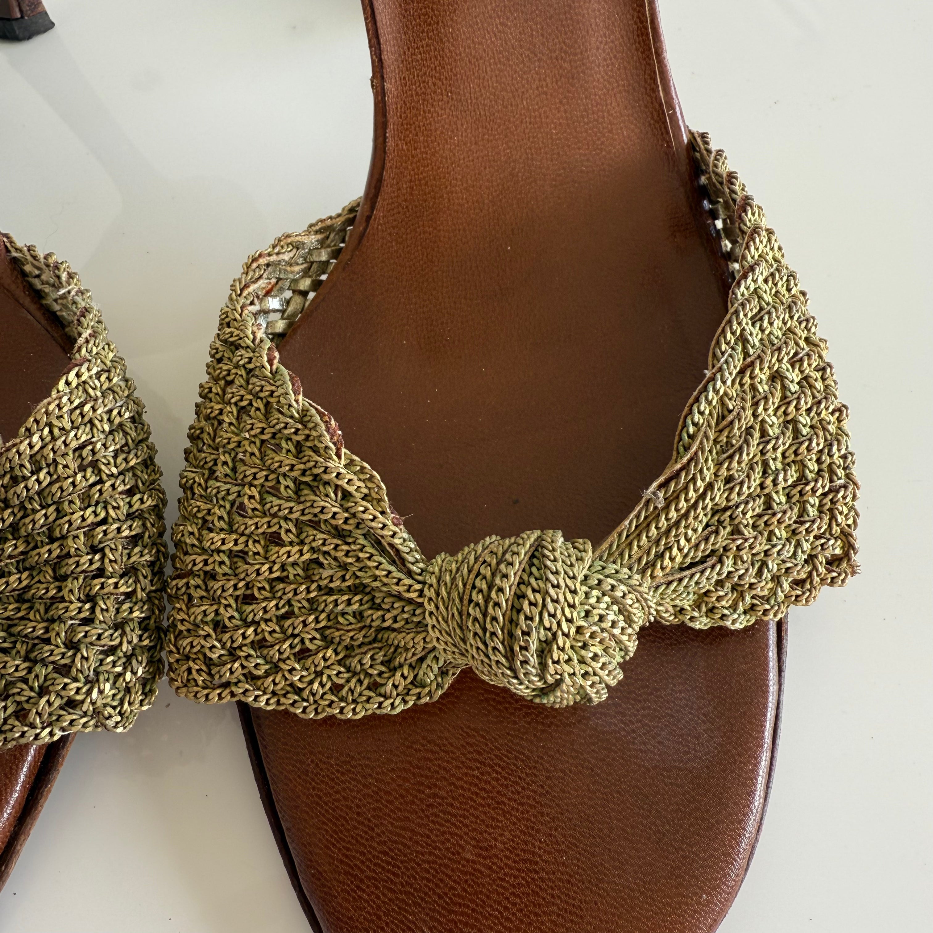 Vintage Jimmy Choo Sandal Heels
