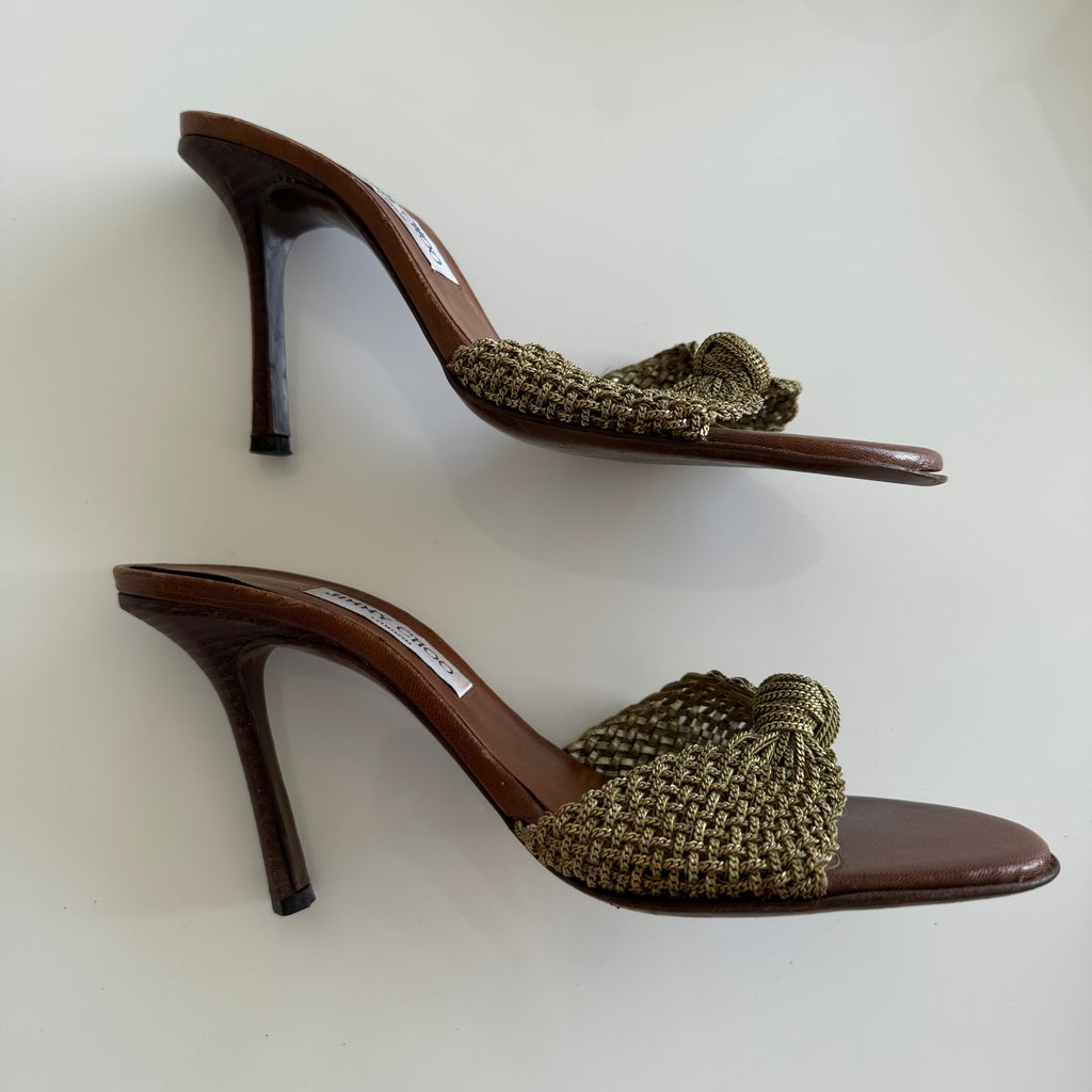 Vintage Jimmy Choo Sandal Heels