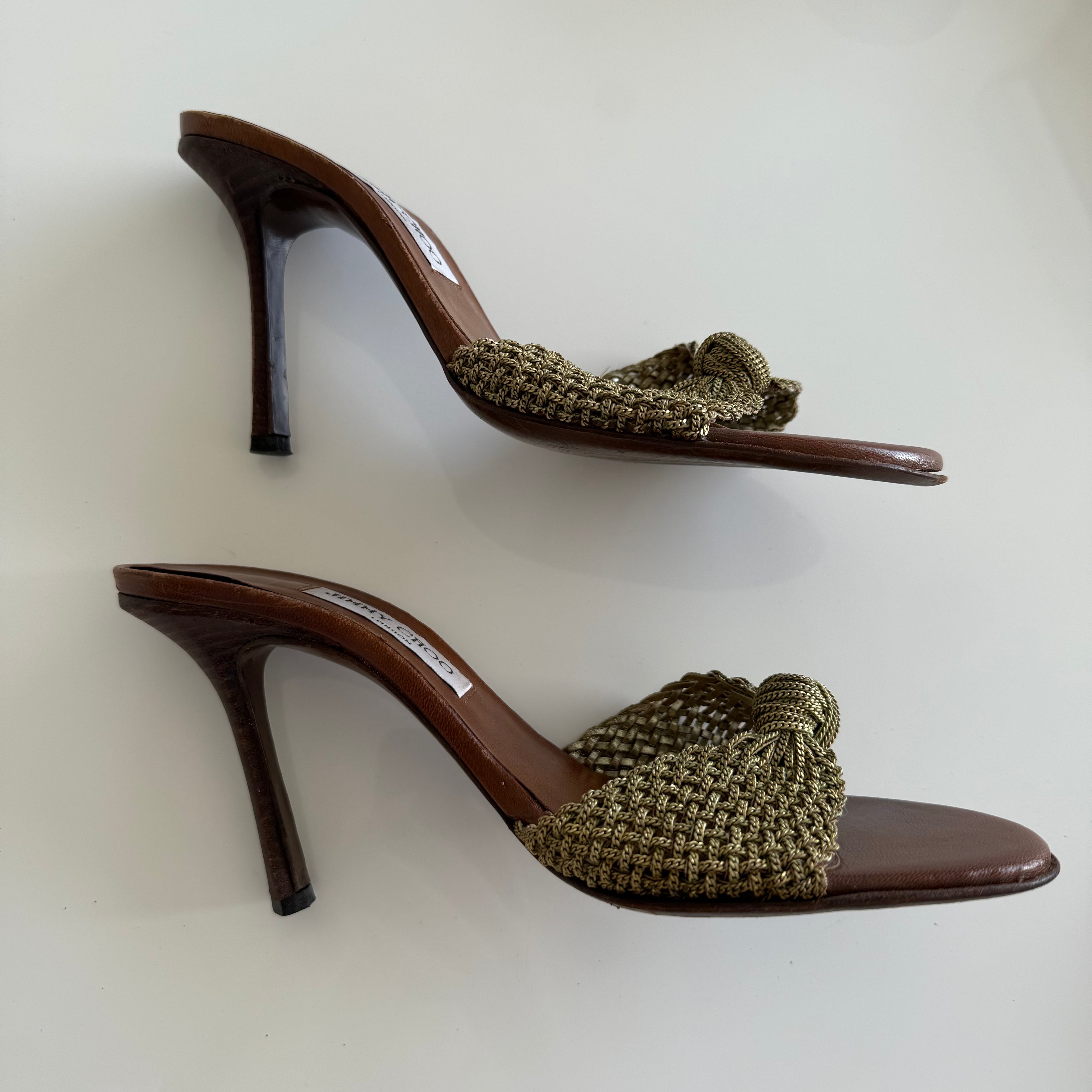 Vintage Jimmy Choo Sandal Heels
