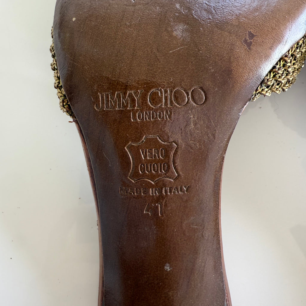 Vintage Jimmy Choo Sandal Heels