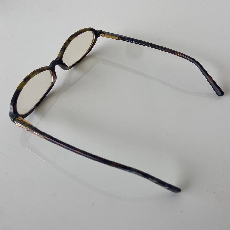 Vintage Brown Oval Glasses