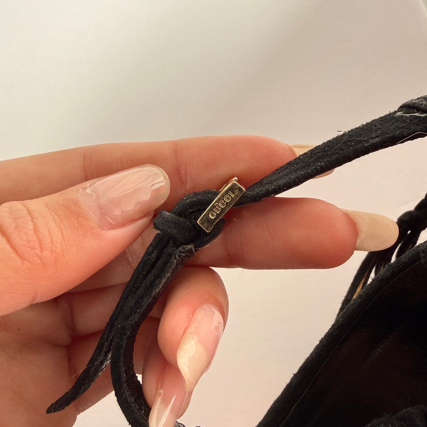 Vintage Gucci Macrame Heels (9)