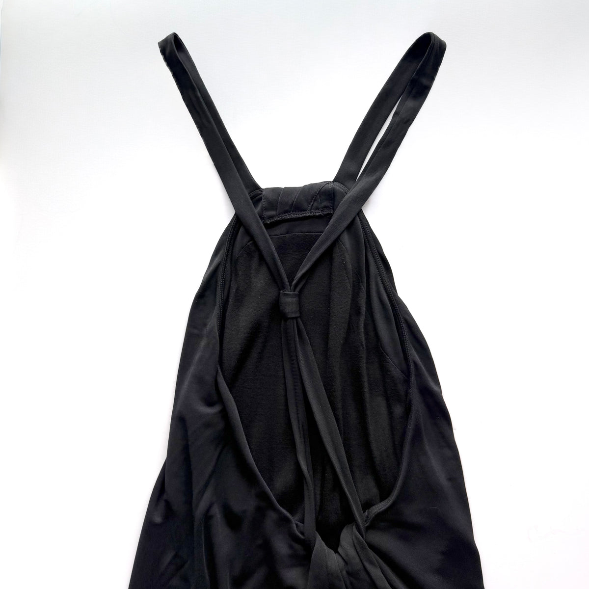 Diane Von Furstenberg Black Halter Midi Dress
