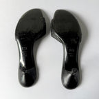 Vintage Moschino Buckle Kitten Heels (38.5)