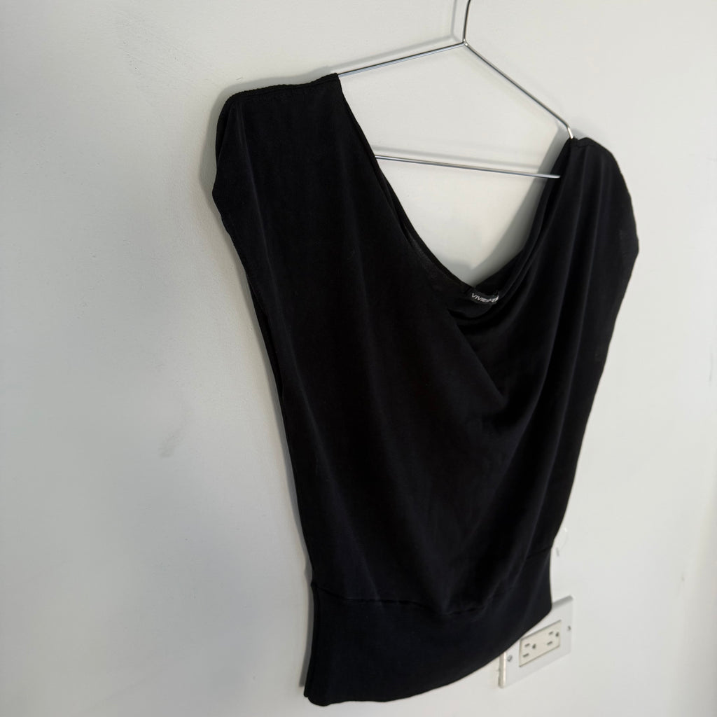 Vivienne Tam Off Shoulder Top