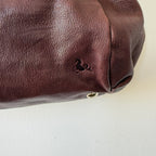 Vintage Leather Studded Shoulder Bag