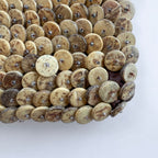 Vintage Beaded Mother Of Pearl Bag