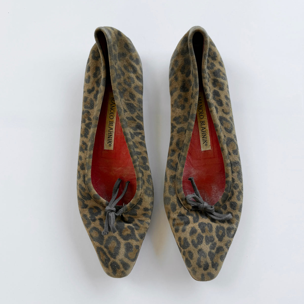 Vintage Manolo Blahnik Ballet Flats