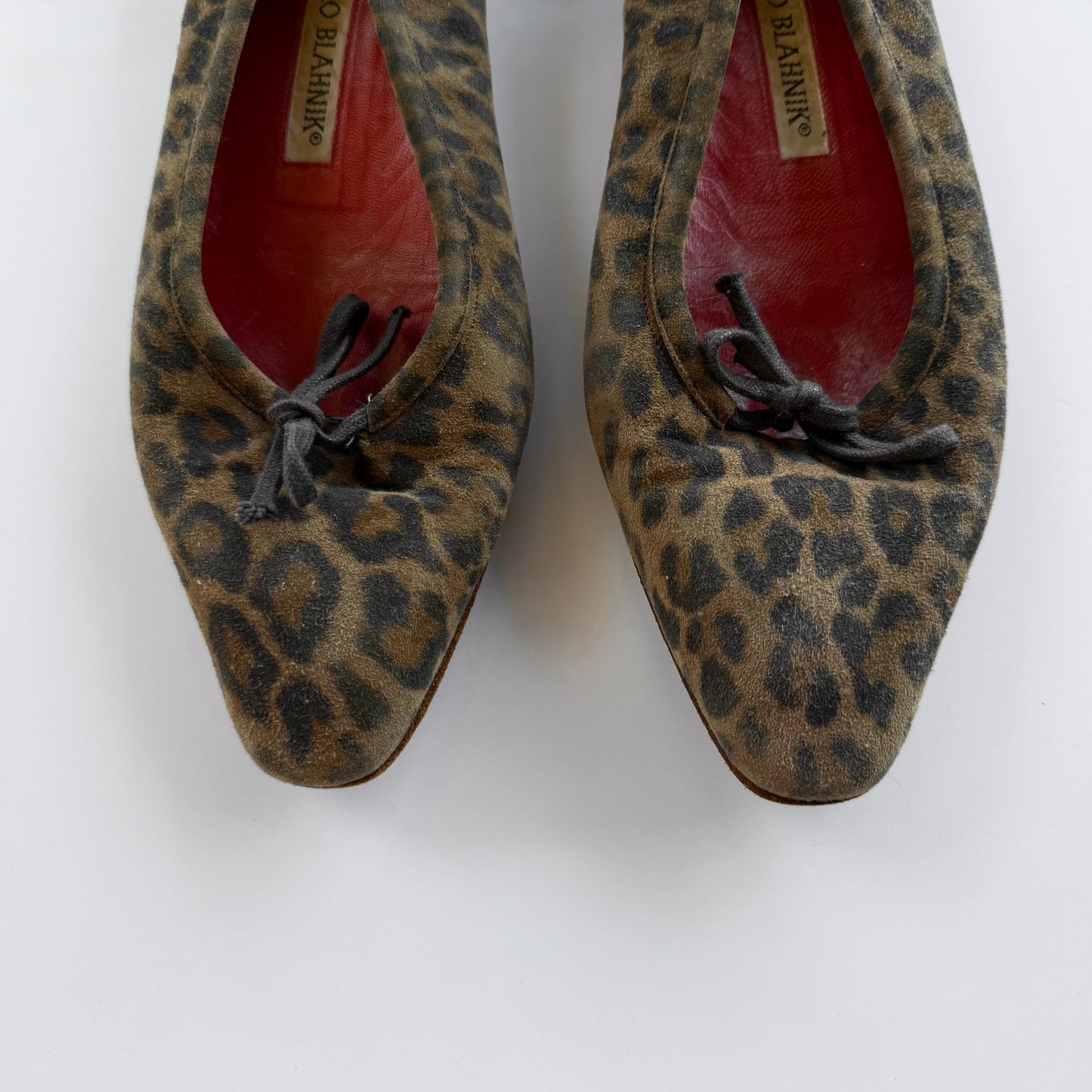 Vintage Manolo Blahnik Ballet Flats