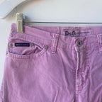 Dolce and Gabbana Pink Capri Pants