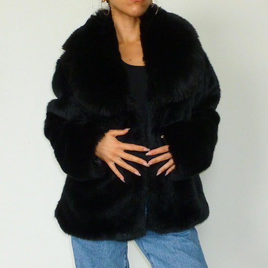 Faux Fur Coat