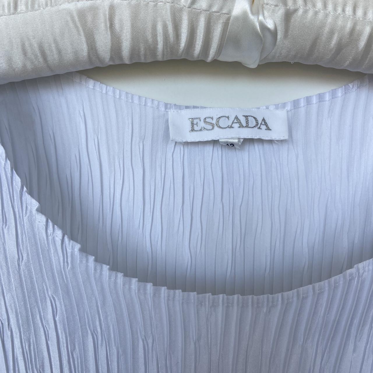 Vintage Escada Pleated Dress