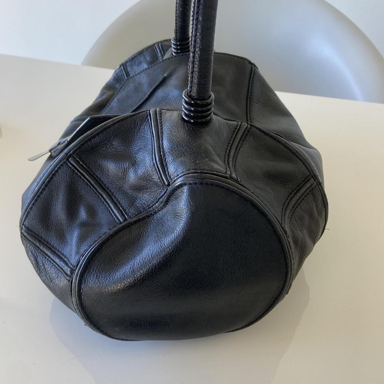 Vintage Diesel Leather Shoulder Bag