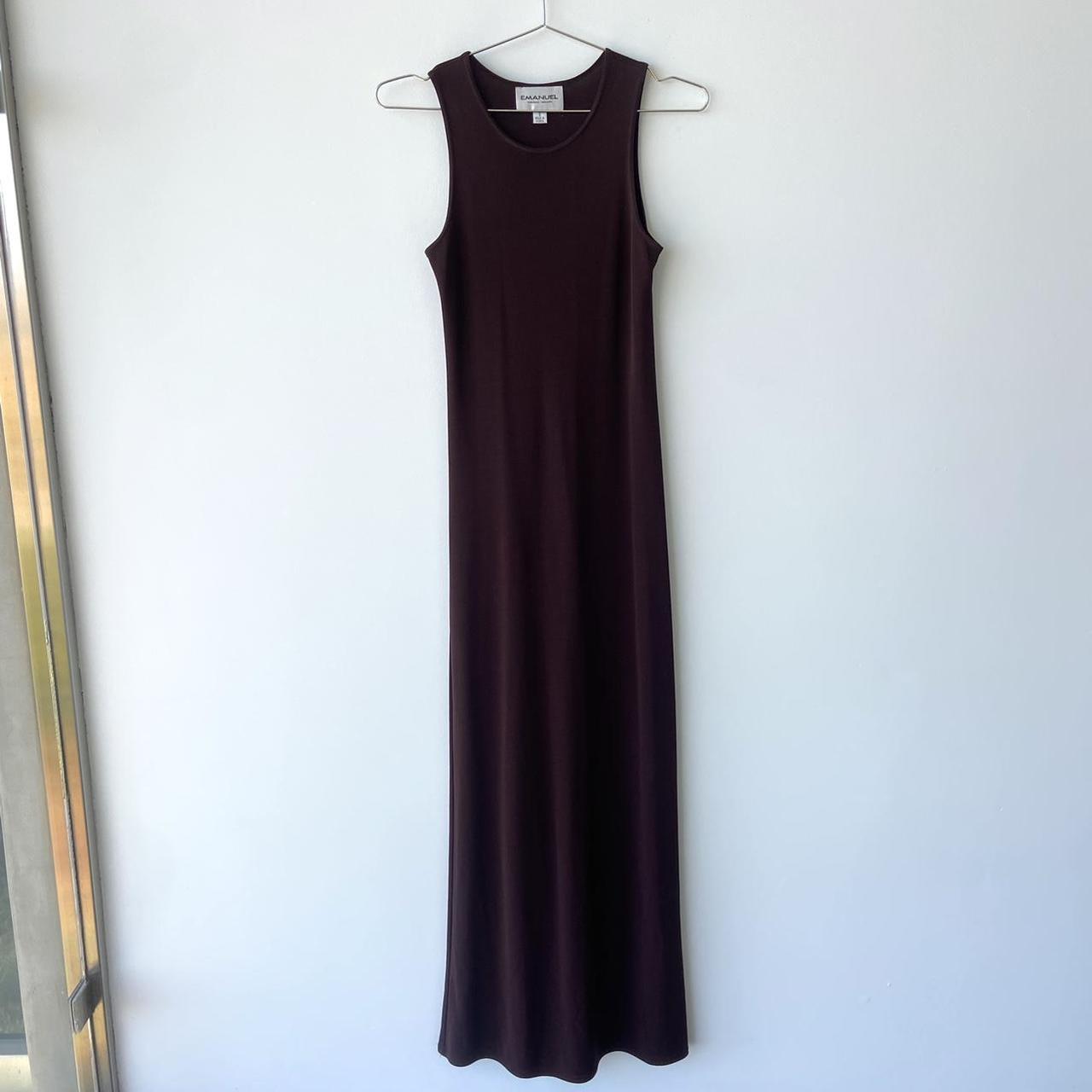 Emanuel Ungaro Brown Long Dress