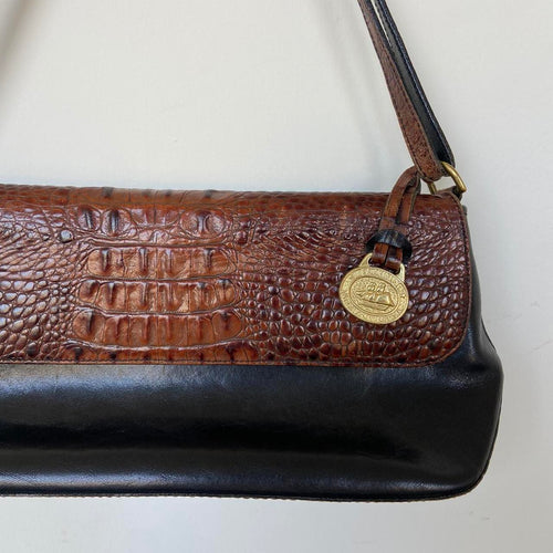 90s Leather Shoulder Bag