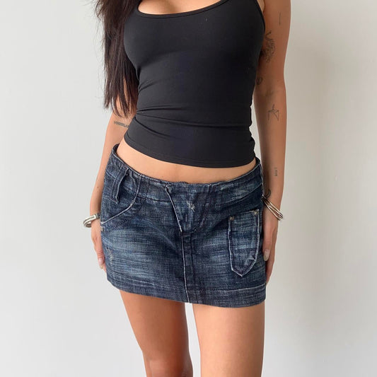 Miss Sixty Denim Mini Skirt