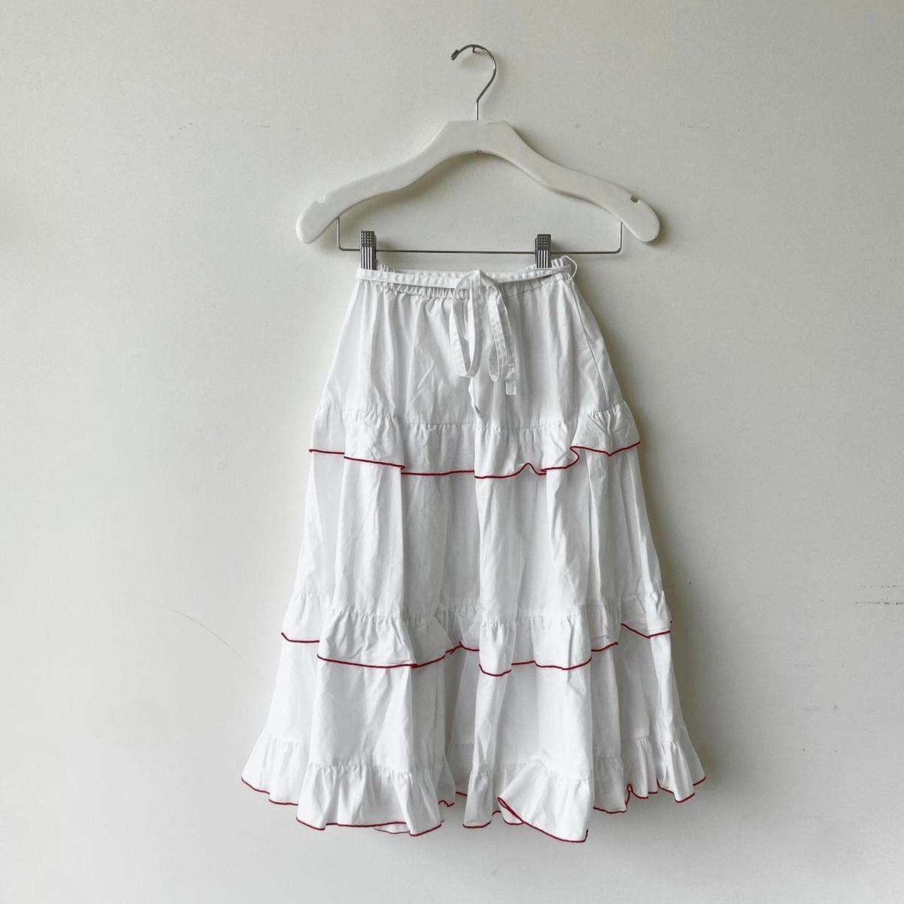 Vintage Tiered Skirt