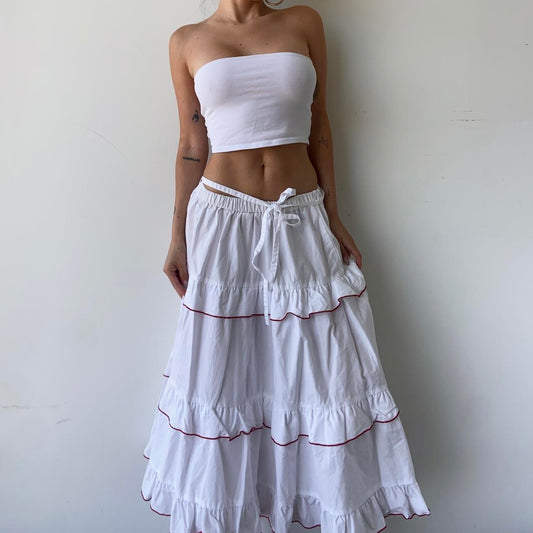 Vintage Tiered Skirt