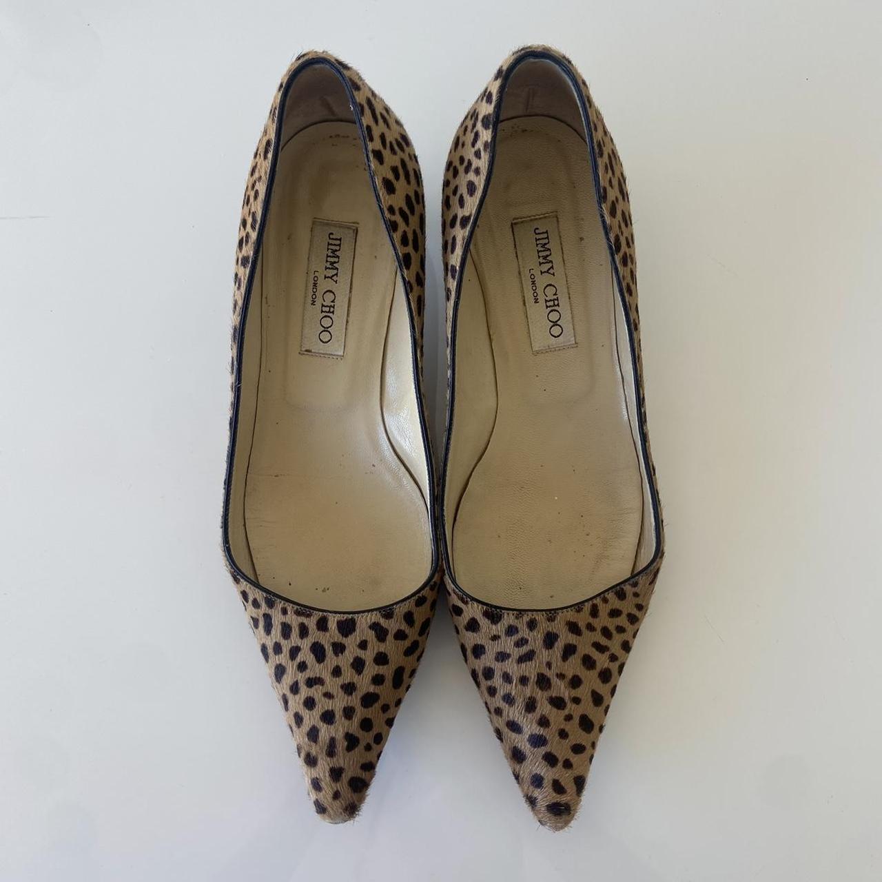 Jimmy Choo Leopard Kitten Heels