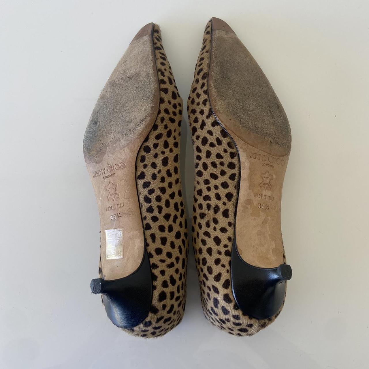 Jimmy Choo Leopard Kitten Heels