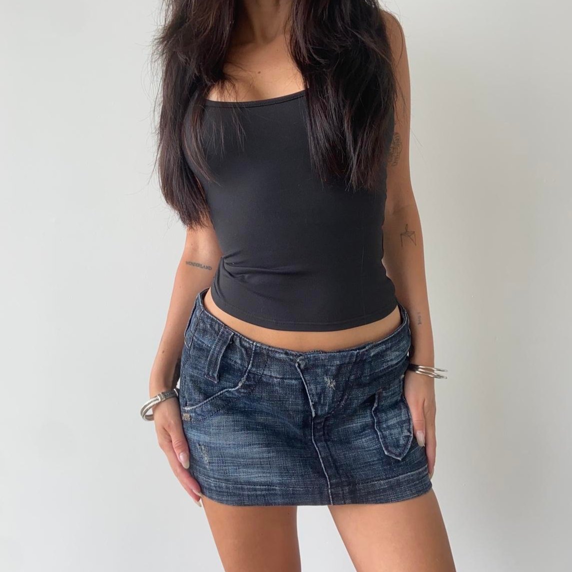 Miss Sixty Denim Mini Skirt