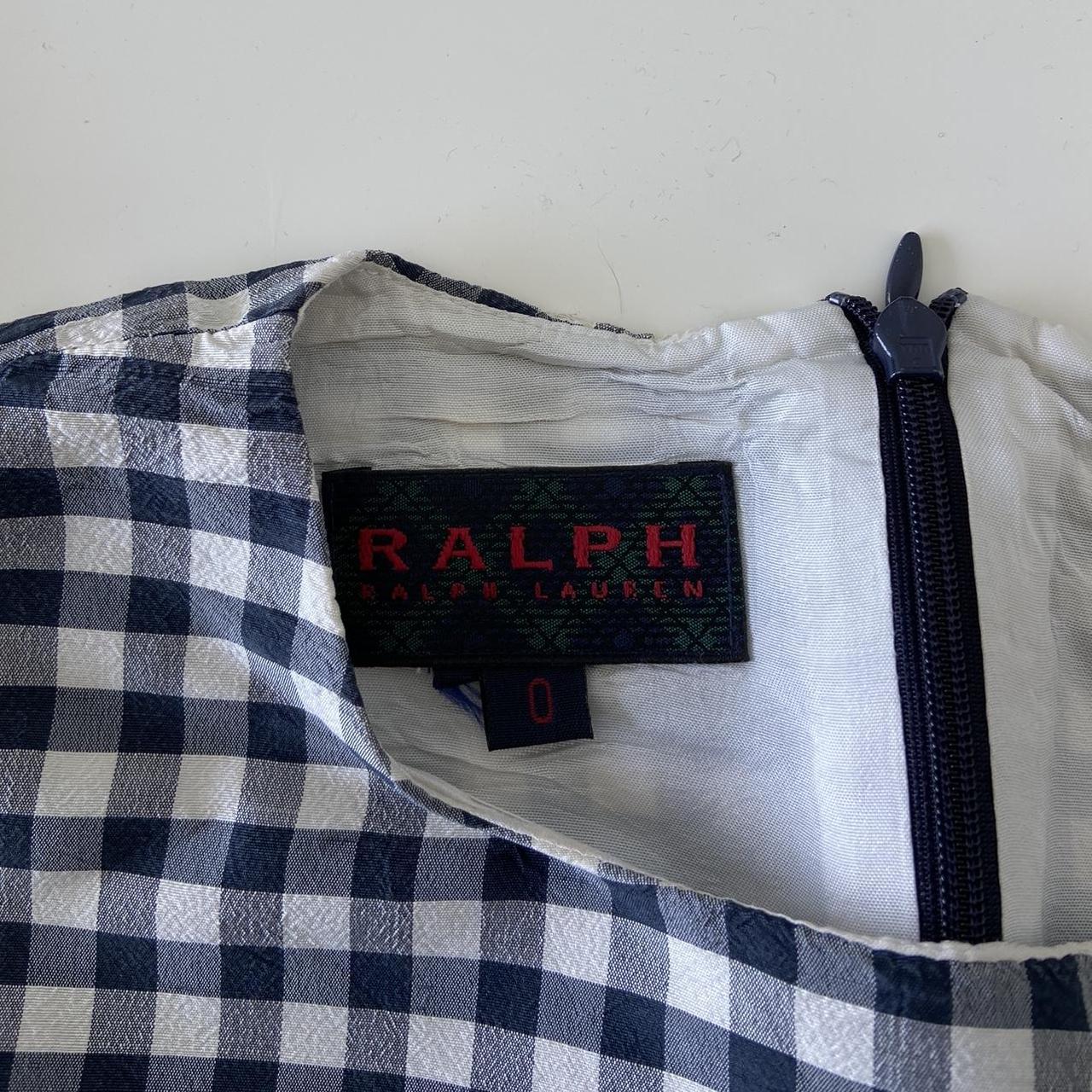 Ralph Lauren Gingham Mini Dress